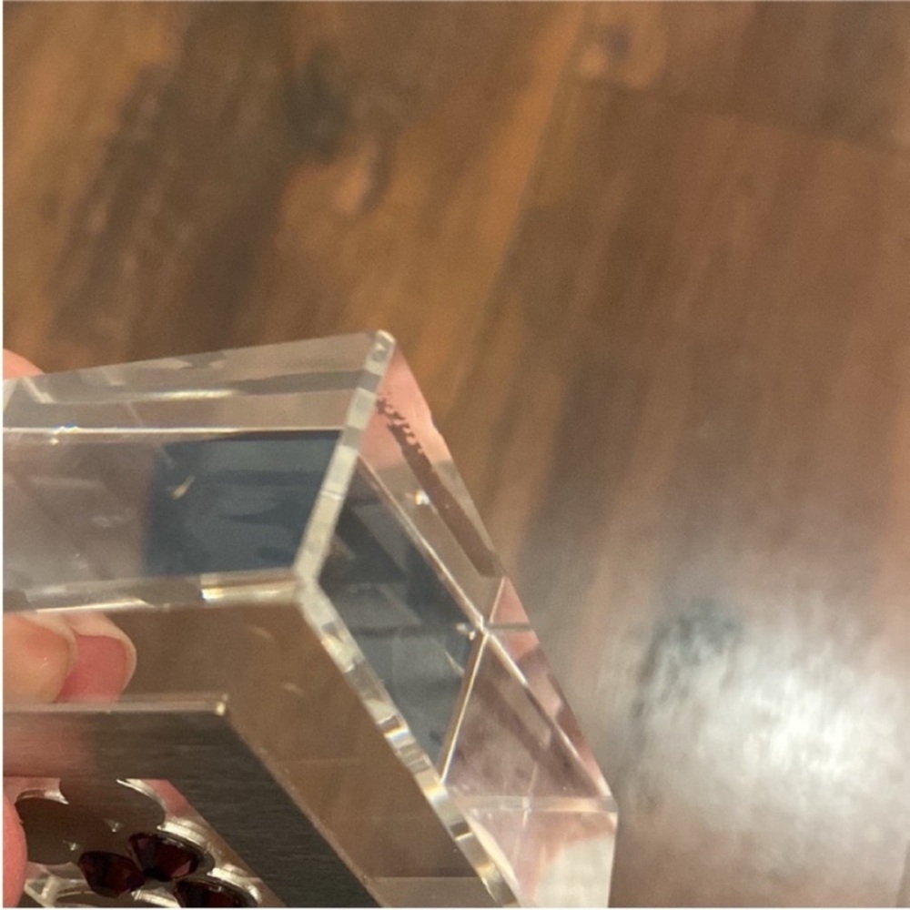 Anat Mayer Fine Art Hand Made Crystal Amethyst Paperweight - Picture 5 of 10